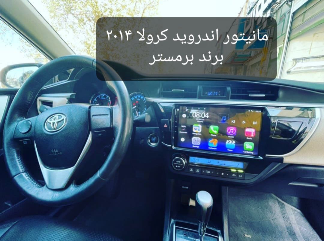 مانیتور هایلوکس2014تا2017 اندروید ۱۱ اینچ فابریک مدل t3l برند شیائومی به همراه قاب فابریک و سیم کشی فابریک